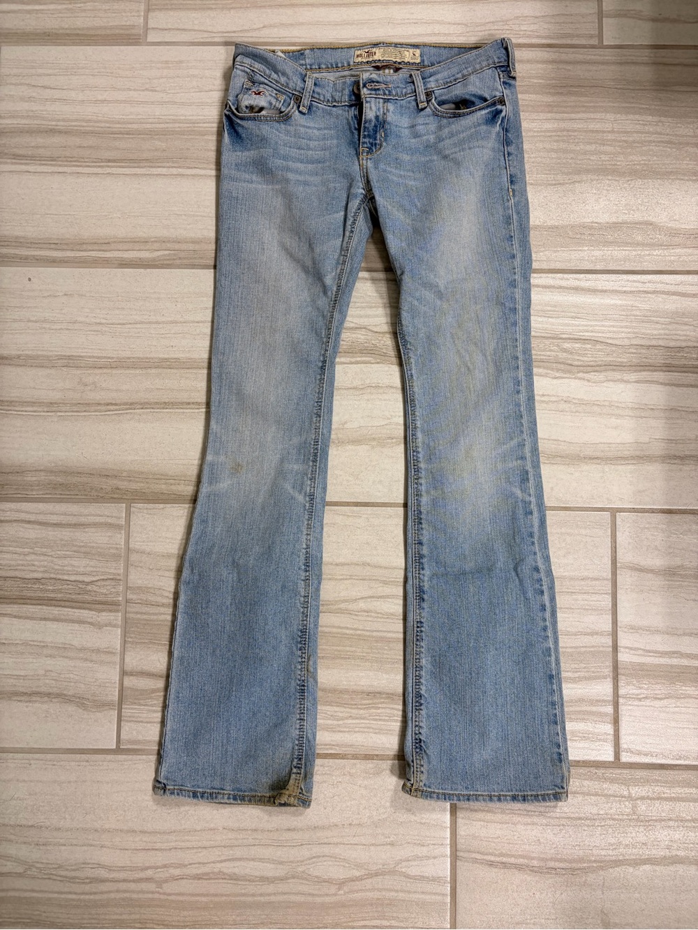 Hollister Light Blue Flare Jeans